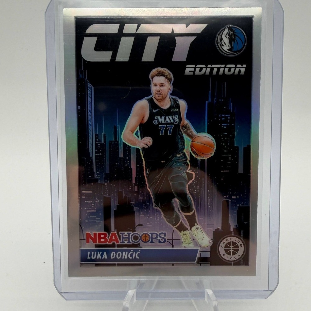 Lukaβ Doncic 2023-24 Panini NBA Hoops Premium Stock City Edition #23 Mavericks